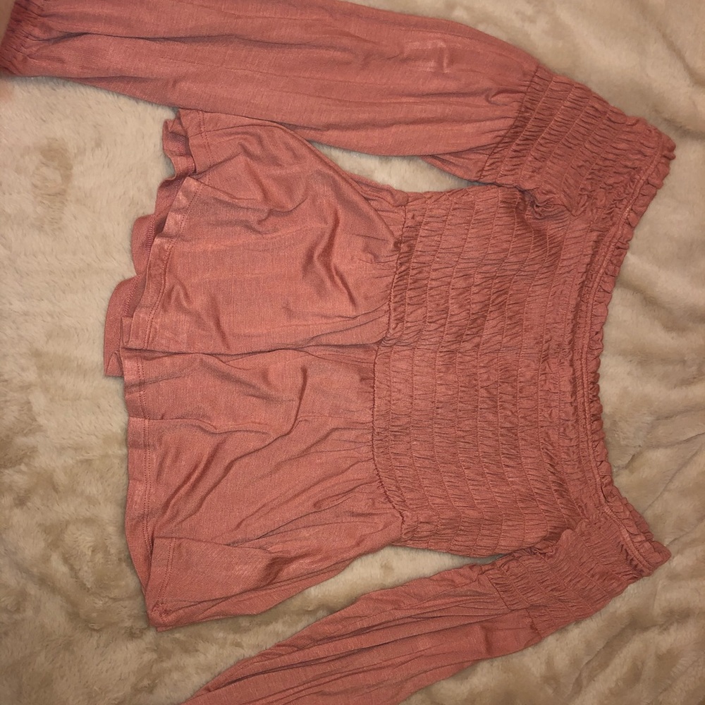 off the shoulder shirt